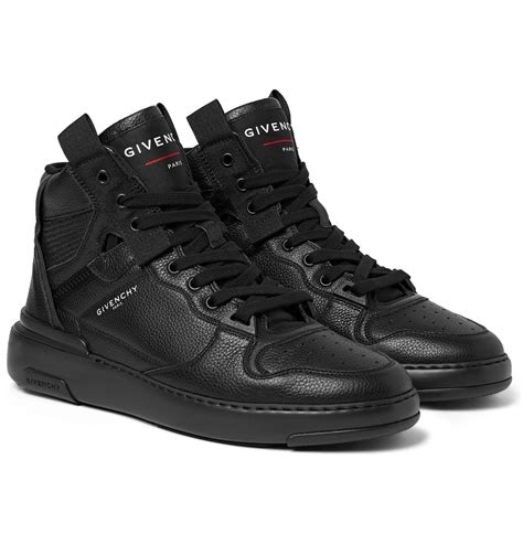 givenchy sneakers high top|givenchy leather low top sneakers.